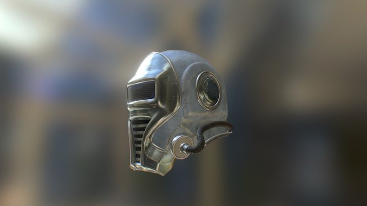 AVT Helmet Design17 3D Model