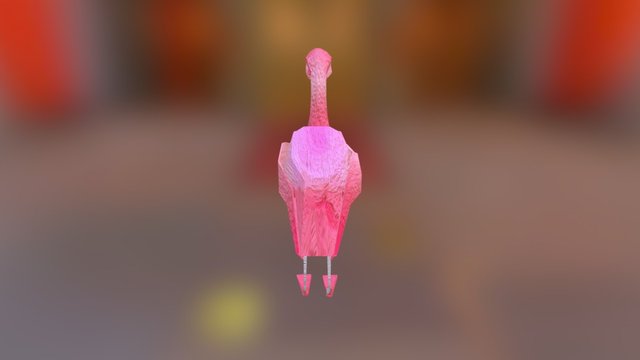 AET326_Flamingo_Color 3D Model