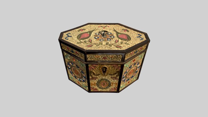 Tea caddy 3D Model