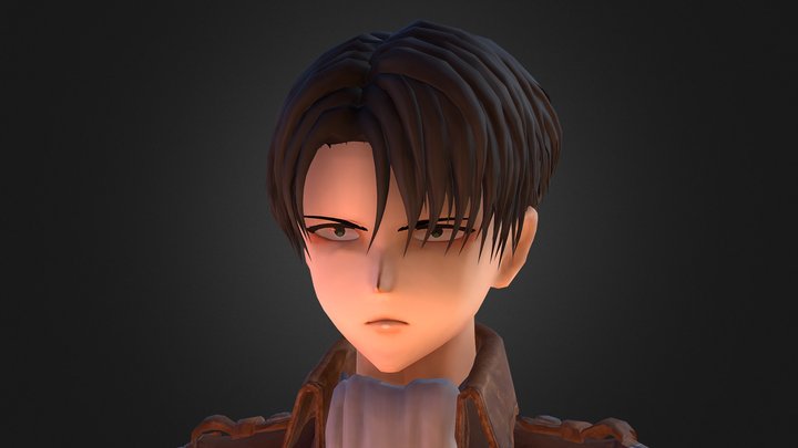 Levi Ackerman VR/Game Ready 3D Model