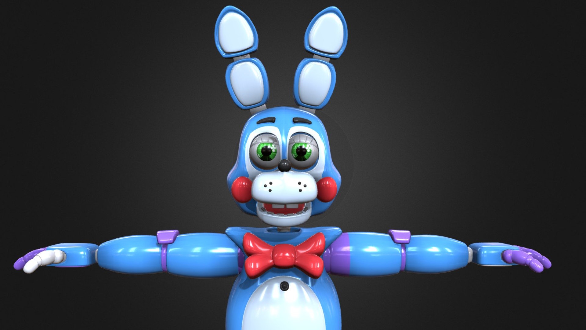 Funtime Toy bonnie fnaf - Download Free 3D model by fgvcvvjn [41bb3b4 ...