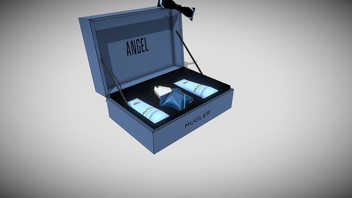 Coffret parfum 3D Model