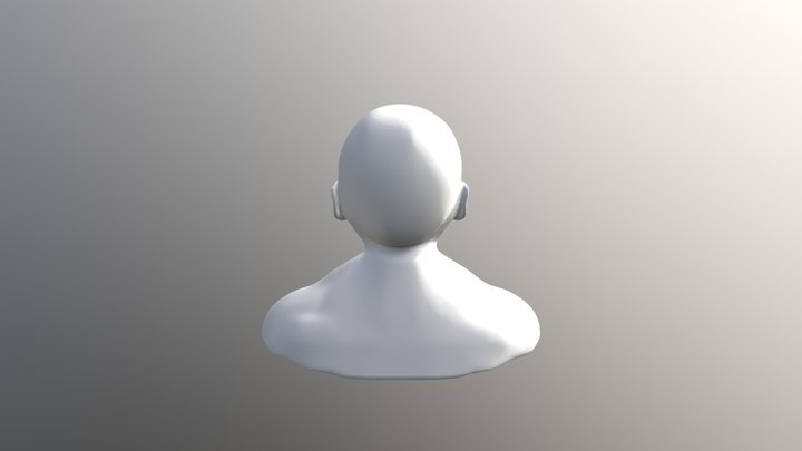 Keanu Reeves Bust Final 3D Model