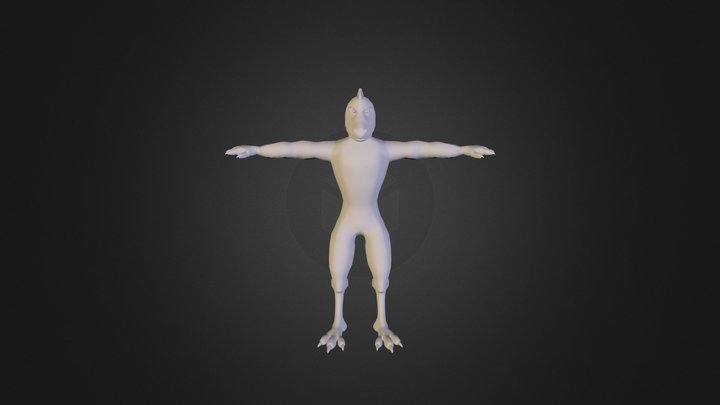 Generic Lizard V3 3D Model