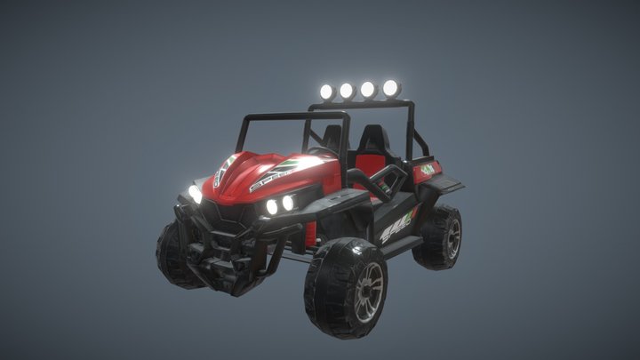 JeepBuggy 3D Model