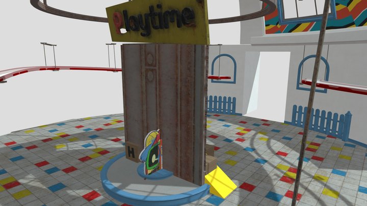 Poppy Playtime: Hub Remastered 3D Model