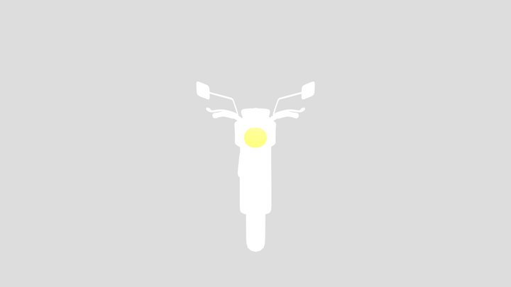 Stylized Motorcycle 3d Model – Modelo 3D gratuito STL
