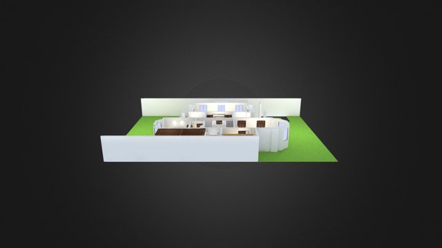 云海墅1F 3D Model