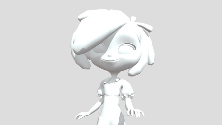 Снежка Снегурочка 3D Model