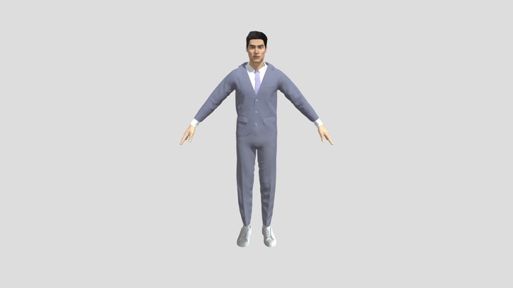 Business outfit 3D Model