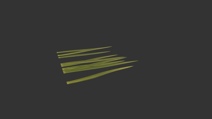 substance designer grass 3D Model