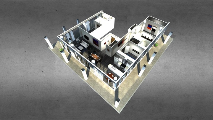 Apartment 3D Model