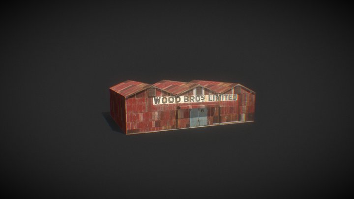 Barn 3D Model