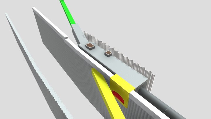 Canale Bellana Livorno 3D Model