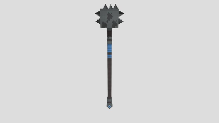 Brutal Mace 3D Model
