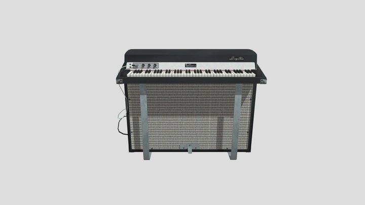 Fender Rhodes 73 3D Model