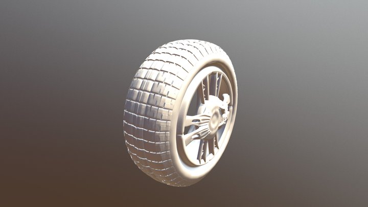 Tires First Try 3D Model