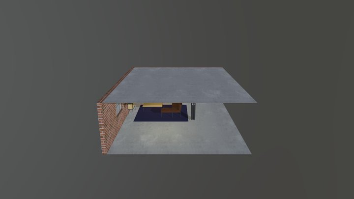 meesterproef 2 haardwand 3 3D Model