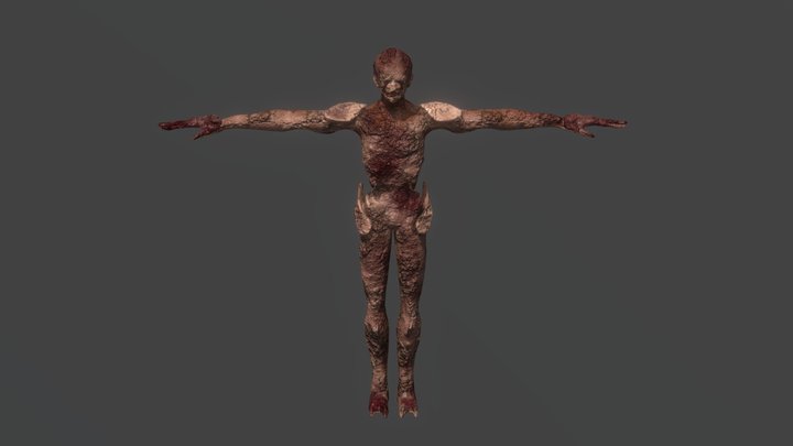 GoreMonster 3D Model