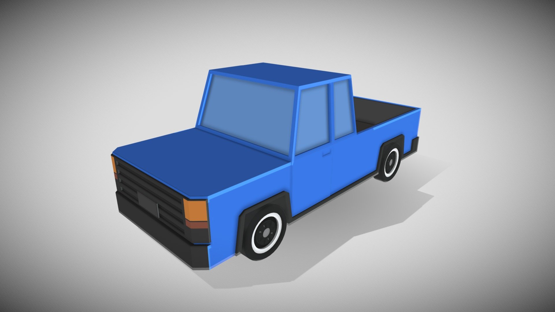 Low-Poly Car