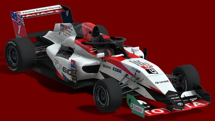 2020 Tatuus FT-60 – Modello 3D gratuito STL