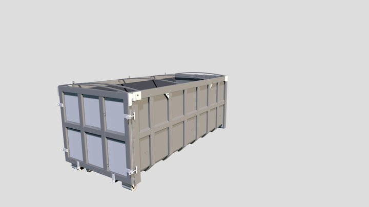 Rolo kontejner 3D Model