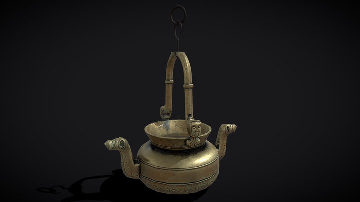 Fellow Raven Stovetop Tea Kettle 3D model