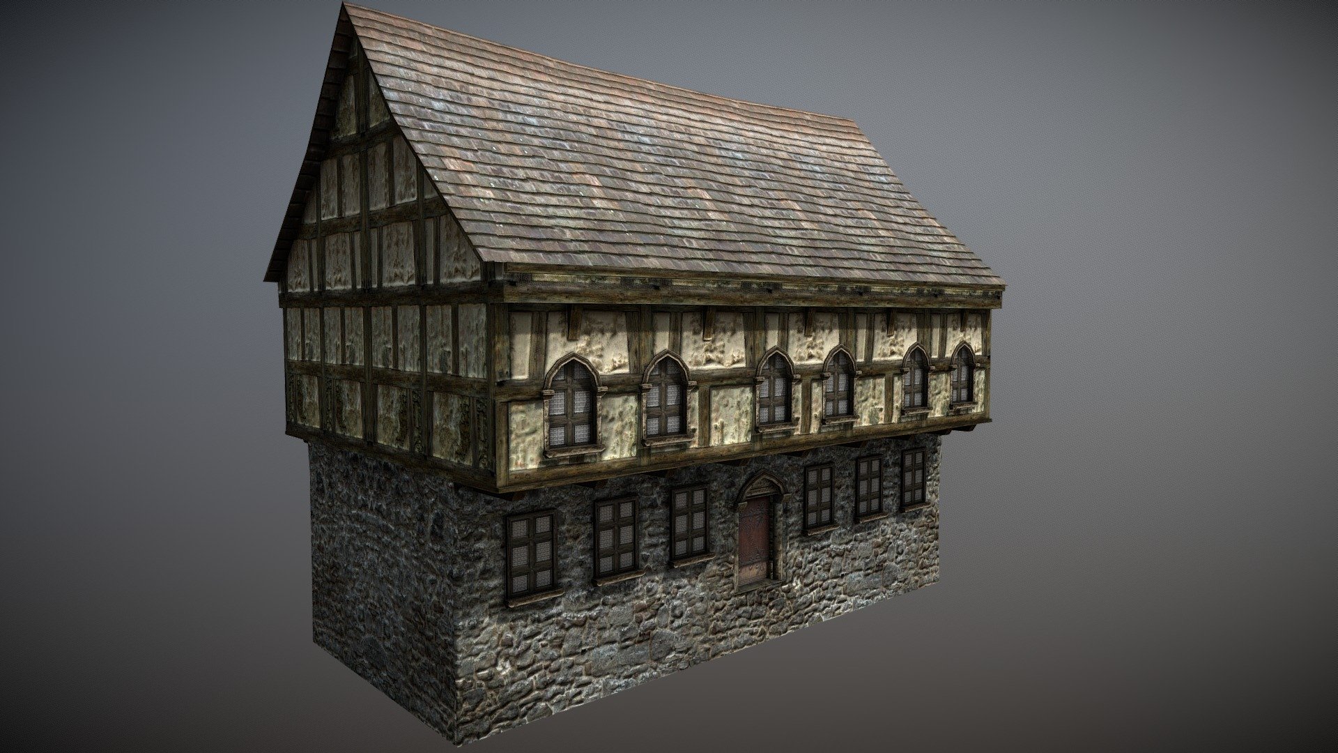 Medieval Village House - Buy Royalty Free 3D model by Dexsoft Games ...