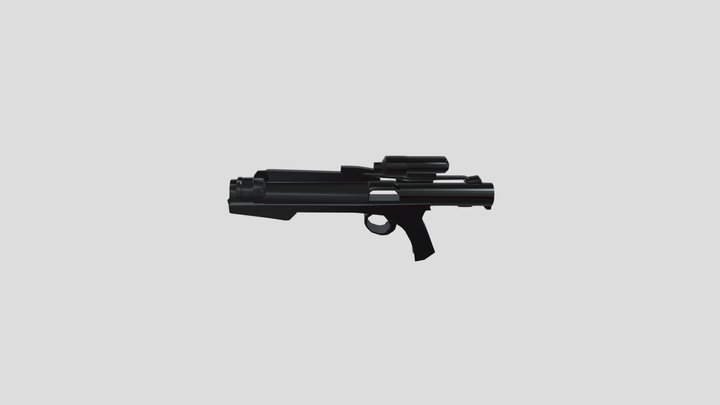 Blaster 3D Model