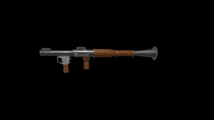RPG 7 3D Model