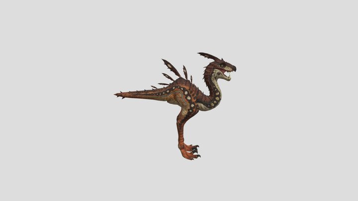 TerrorBird 3D Model