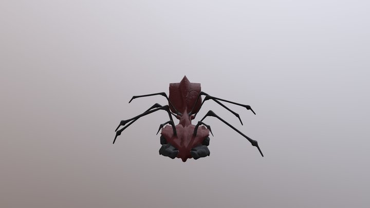 Worker Ant 3D Model