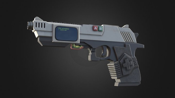 Desert Eagle (Cassette Futurism Style) - 4096px²
