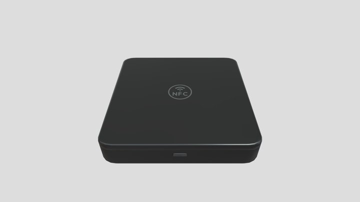 Card Reader NFC Terminal Pos Device. 3D Model