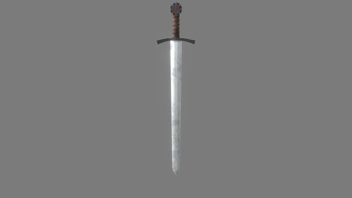 Long Sword 3D Model