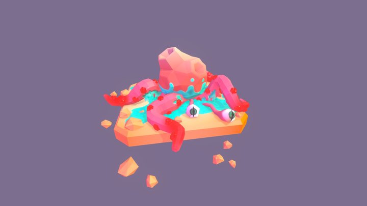 Cosmo squashed guy 3D Model