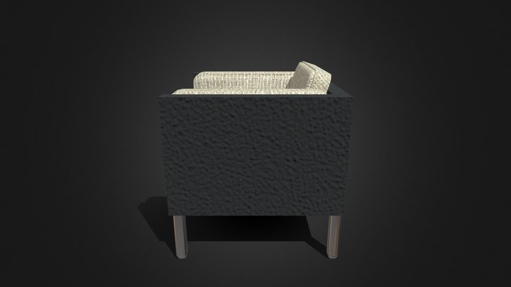 Single sofa 3D Model
