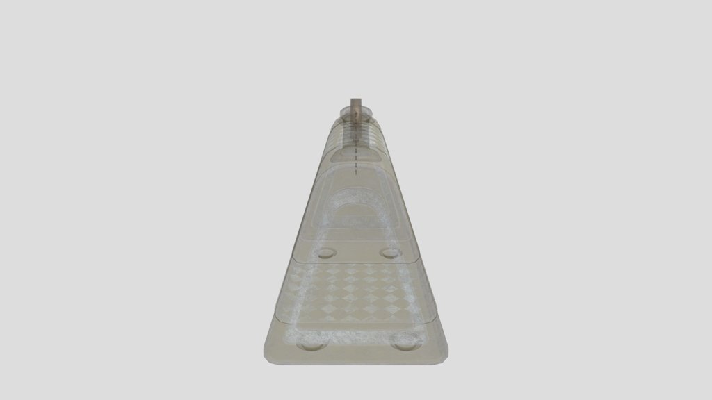 Postwar 20l Triangular Jerrycan Yellow