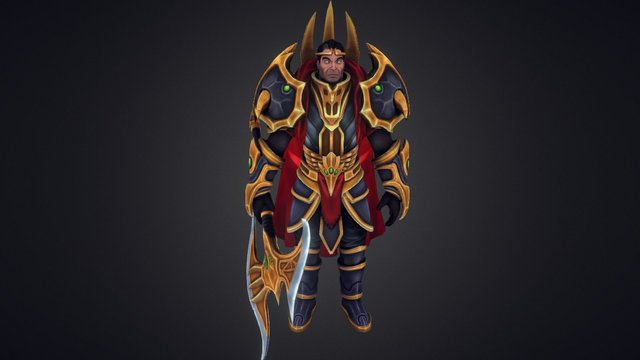 Lord Darius 3D Model