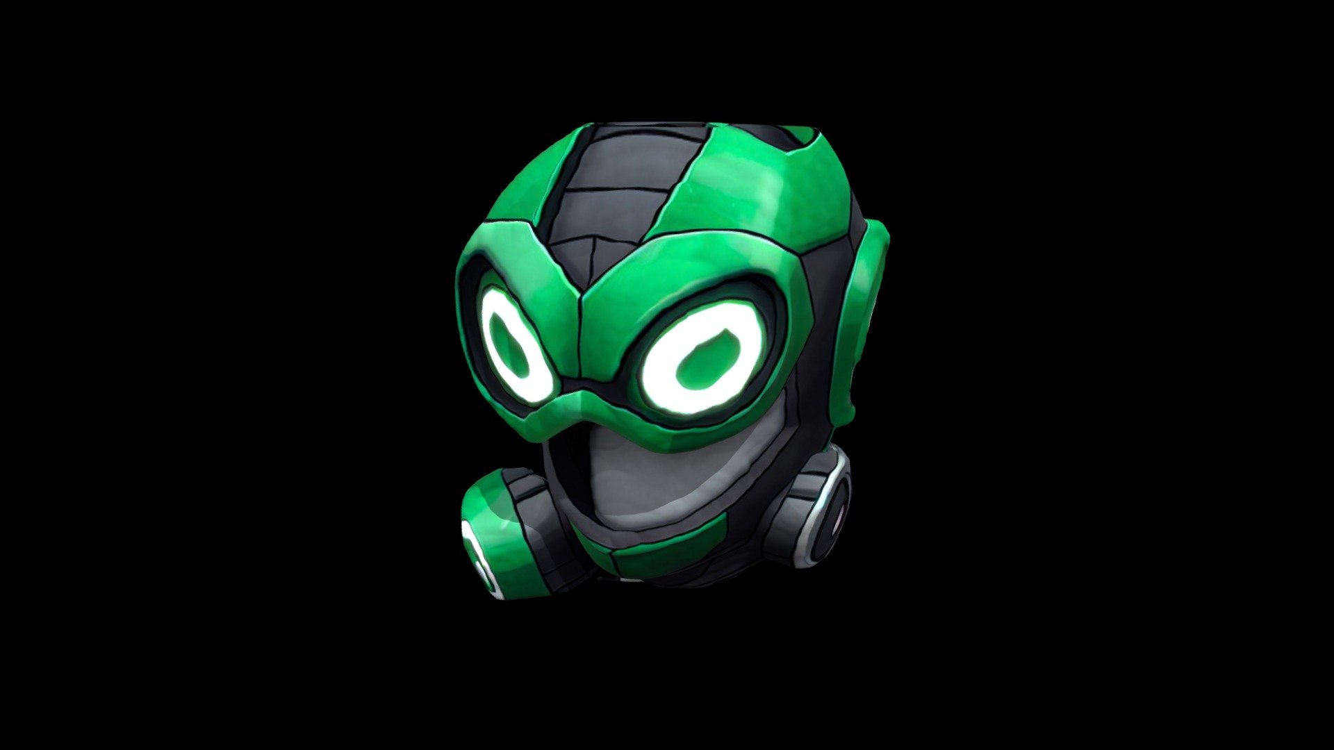 Helmet Mask Robot Cartoon 1055 - Download Free 3D model by klrxyz ...