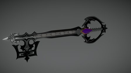 Oblivion Keyblade 3D Model
