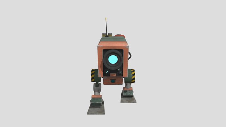 Walking_robot 3D Model