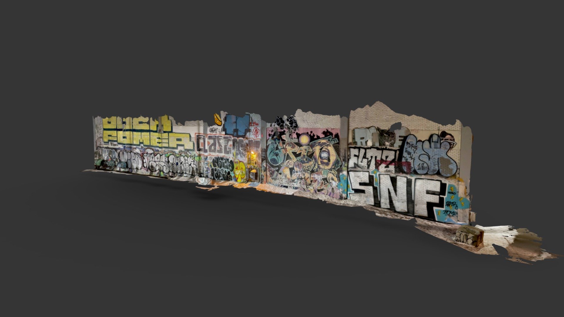 Day 15 - Graffiti mural