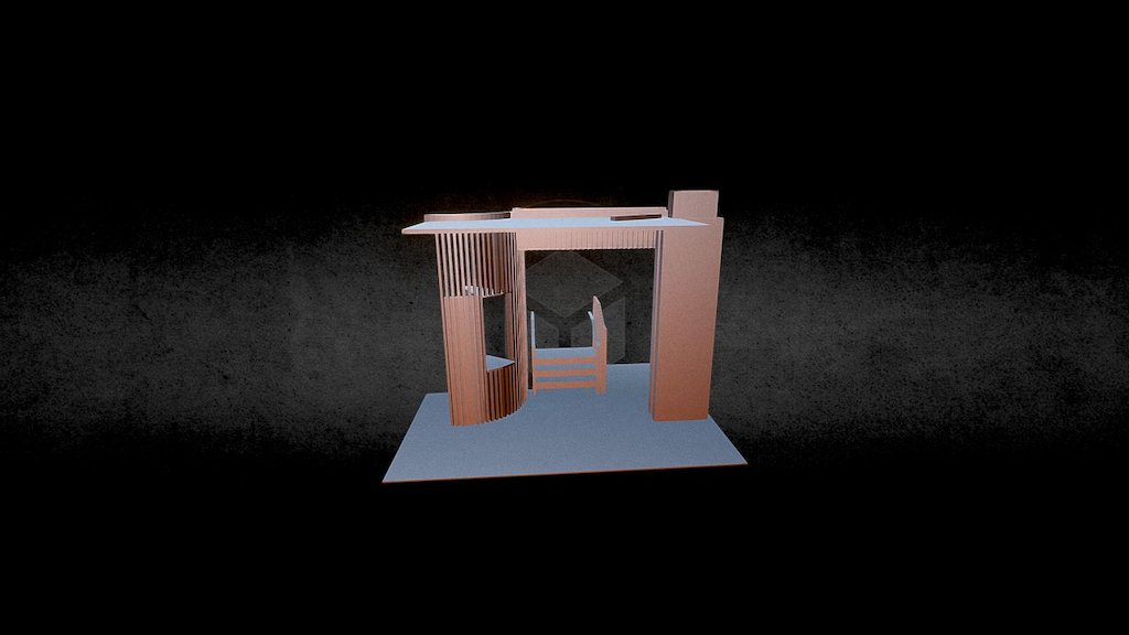 ESCALIER3D Sketchfab SOL FINALE