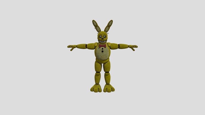 Silver_ Eye_ Springbonnie (not mine) 3D Model