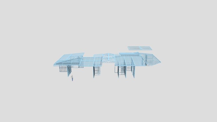 Framing SKP 3D Model