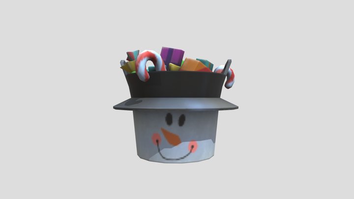Gorilla Tag Snowman Bucket – Gratis 3D-model STL