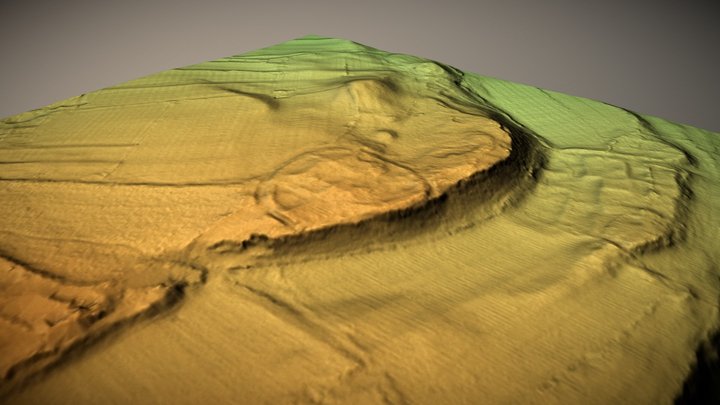 Evening Bank Wood, Westmorland (UK) – Free 3D Model STL