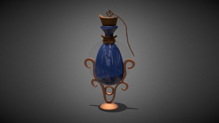 Potion Bottle 3D Model