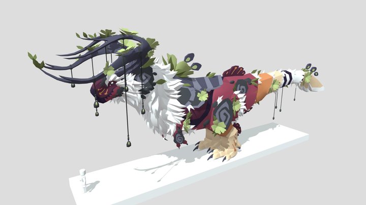 Creatures of Sonaria Ghartokus 3D Model